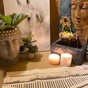 Beautiful Buddha fountain🌺